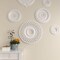 Ekena Millwork Robin Ceiling Medallion (Fits Canopies up to 6 1/4"), 22 1/4"OD x 4 3/4"ID x 1 1/4"P, Primed White CM22RB - alternate 4